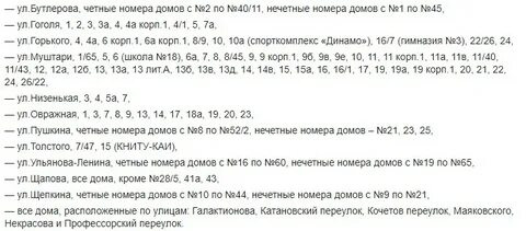Когда дадут воду в казани сегодня