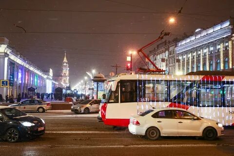 Работа транспорта в спб