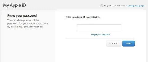 Apple id забыл логин и пароль