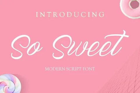 Шрифт sweet