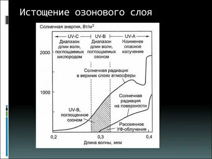 Экологическая проблема истощение озонового слоя