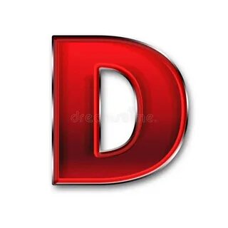 Красная d