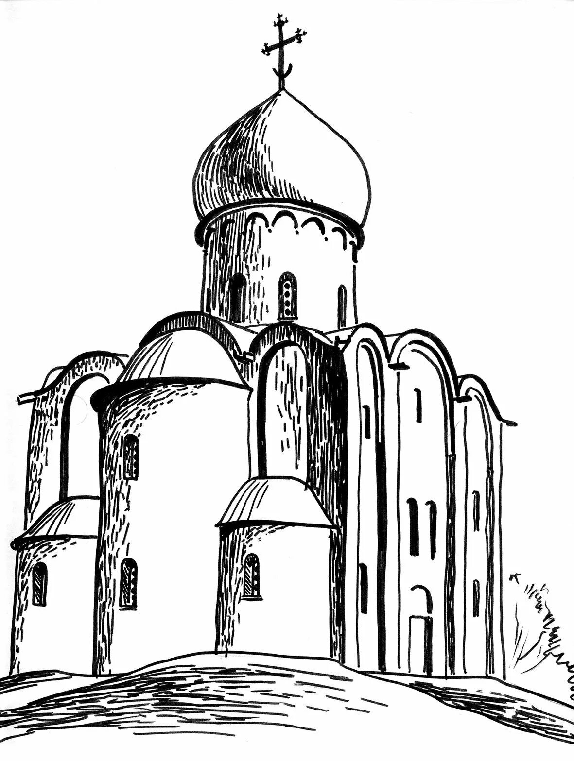 Храм успения богородицы десятинная церковь 986 996 гг киев. Георгиевский собор хiii в. Изо храмы древней руси. Успенский собор московского кремля архитектура собора. Древние соборы раскраска.