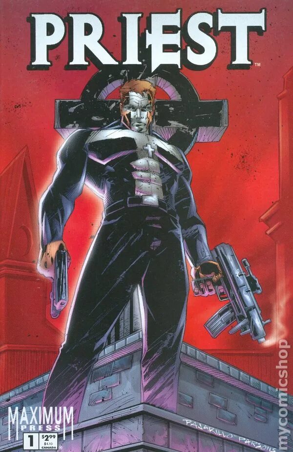 Priest 2. Priest комикс. дикий священник.
