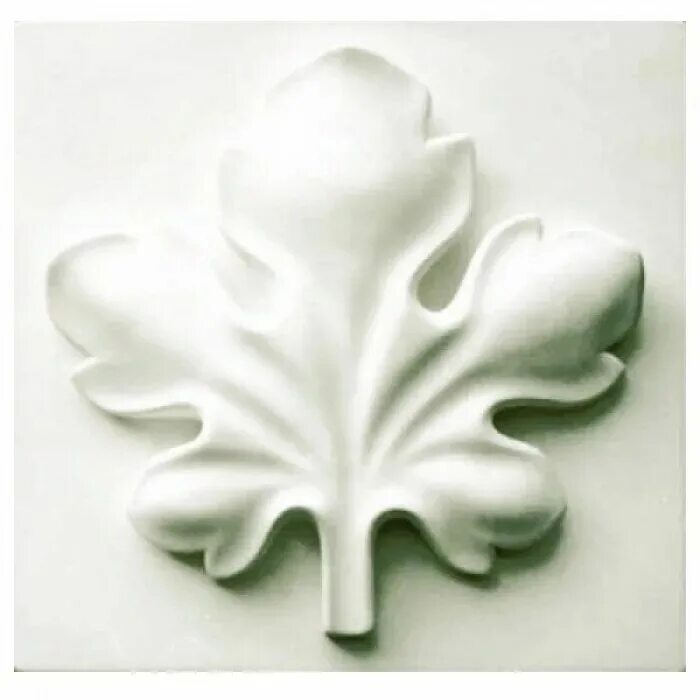 Гипсовый лист. Гипсовая фигура. Гипсовый лист. 60-604). Орнамент «цветок лотоса».