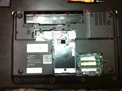 Разбор packard bell