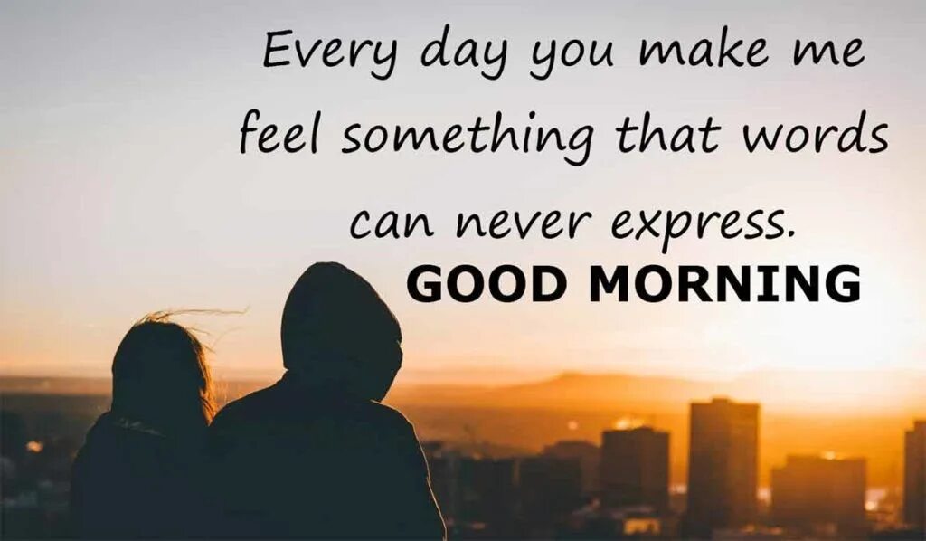 Can you feel good. Good morning message for her. Good for her. Sweet text for her.