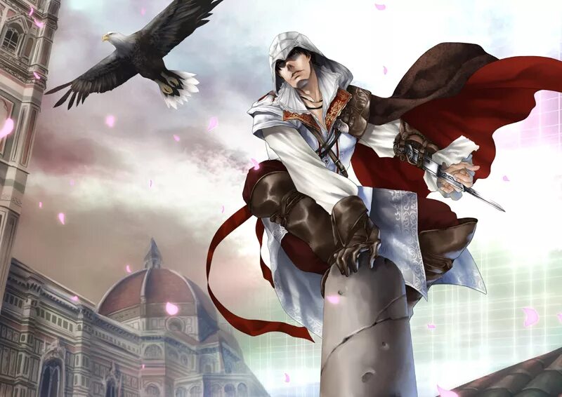Assassin&#039;s creed 2 альтаир. Эцио аудиторе да фиренце и альтаир. assassin&#039;s creed 2 эцио и альтаир. ассасин крид аниме эцио. эцио аудиторе орёл.