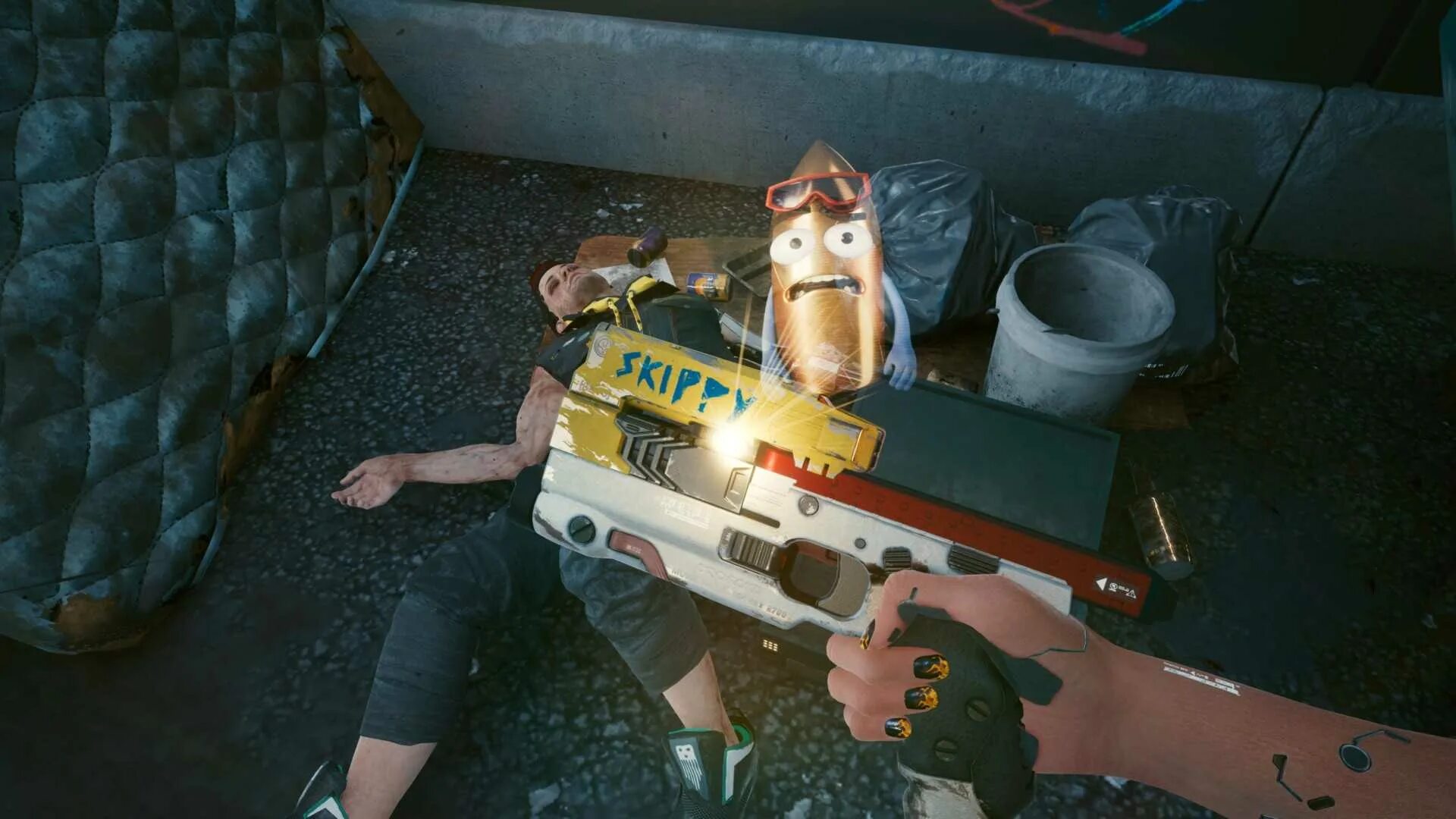 Cyberpunk 2077 пистолеты. Cyberpunk skippy. Пистолет из киберпанка 2077 скиппи. Киберпанк 2077 умный пистолет скиппи. Cyberpunk skippy.
