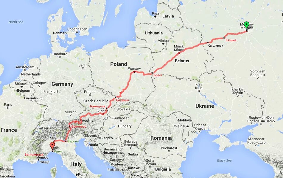 Карта москва новороссийск поездом. Москва-Ницца поезд маршрут на карте. Москва Ницца маршрут. Поезд Москва Ницца маршрут. Поезда Ницца маршрут Ницца Москва.