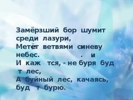 Всякая своему бору шумит