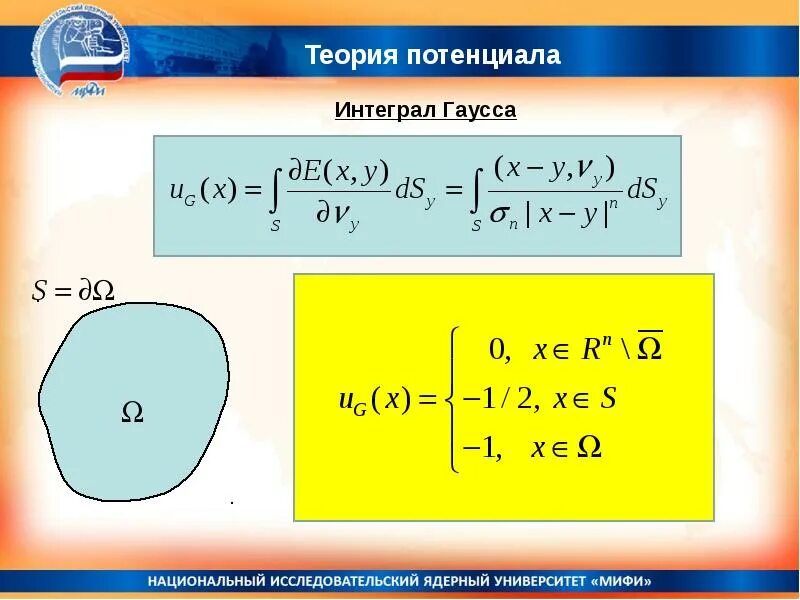 Метод гаусса интеграл. Теория потенциала. интеграл гаусса. теория гаусса. гауссовский интеграл.