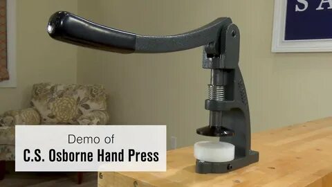 Hand press