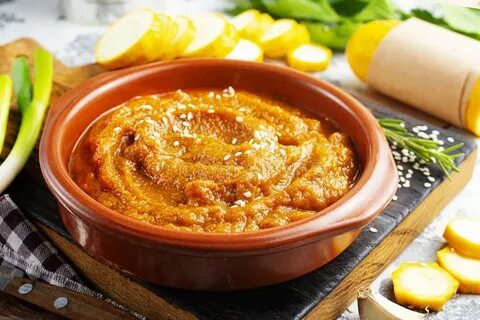 Кабачковая икра из овощей запеченных в духовке