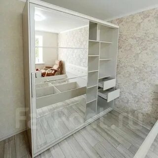 Шкаф купе крафт 7 ясень