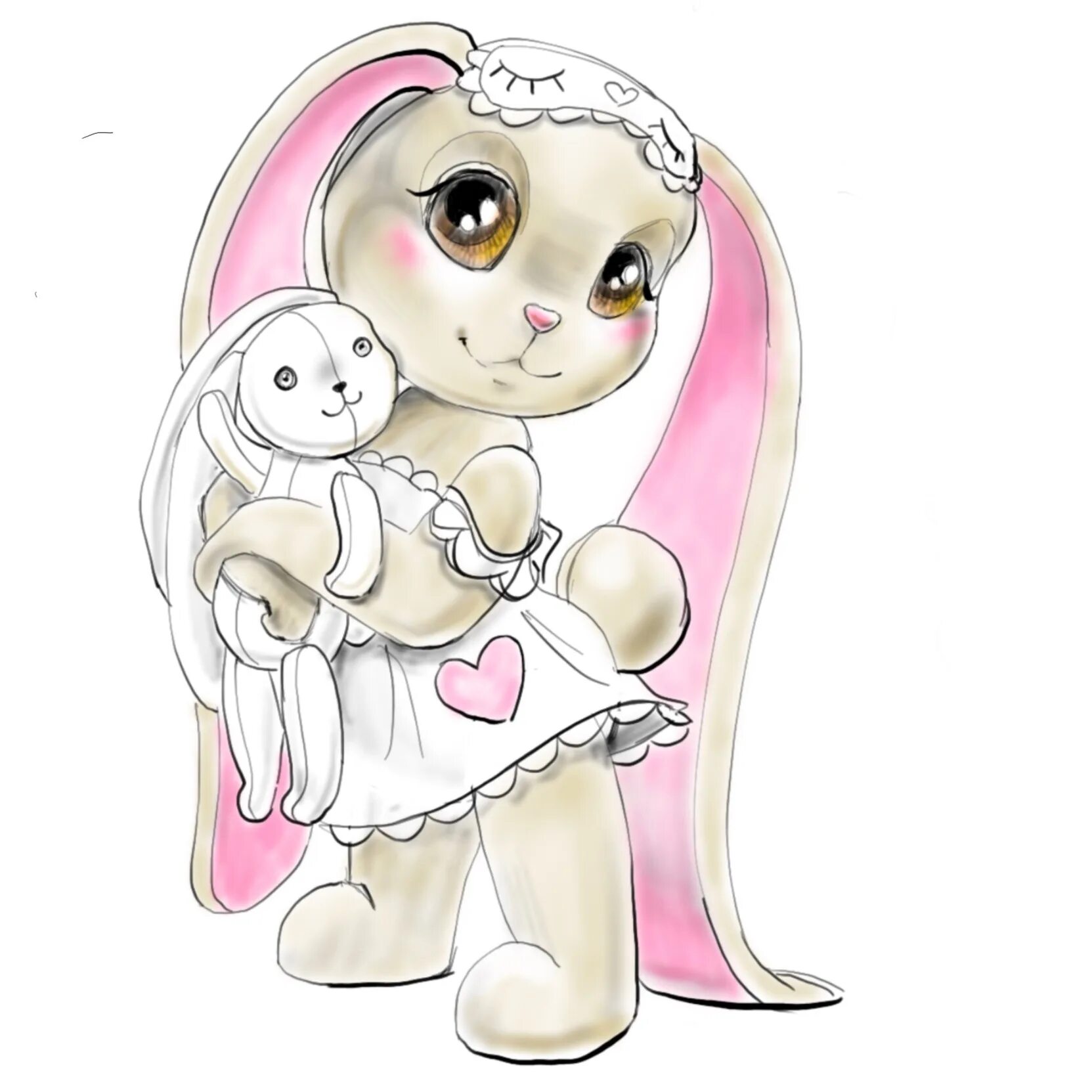 Картина девочка с зайчиком. Аниме заяц для срисовки. Картина девочка с кроликом. Нарисованная девочка с кроликом. Аниме заяц для срисовки.