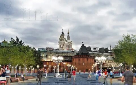 Площадь революции москва