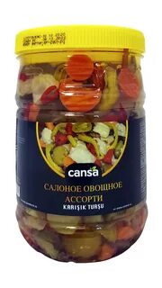 Соленые овощи ассорти