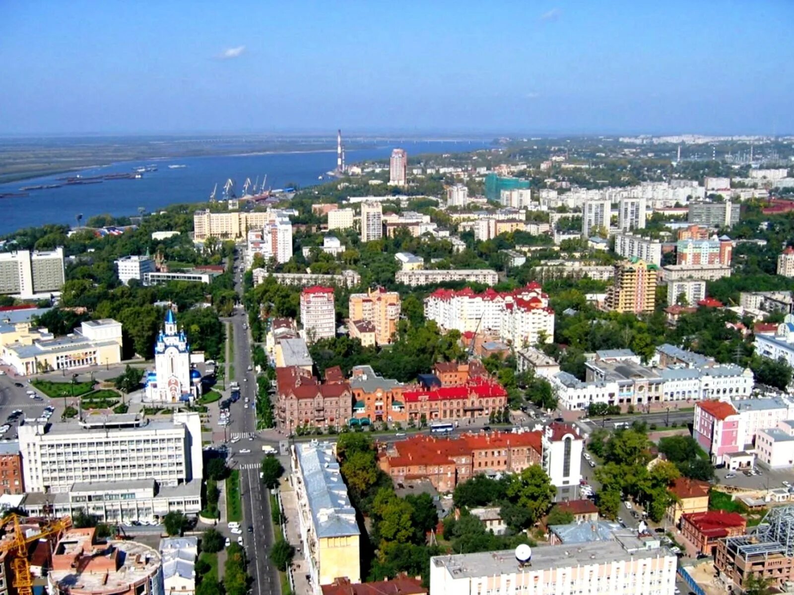 Хабаровск виды города. Хабаровск центр города. Площадь Ленина Хабаровск. Хабаровск панорама.