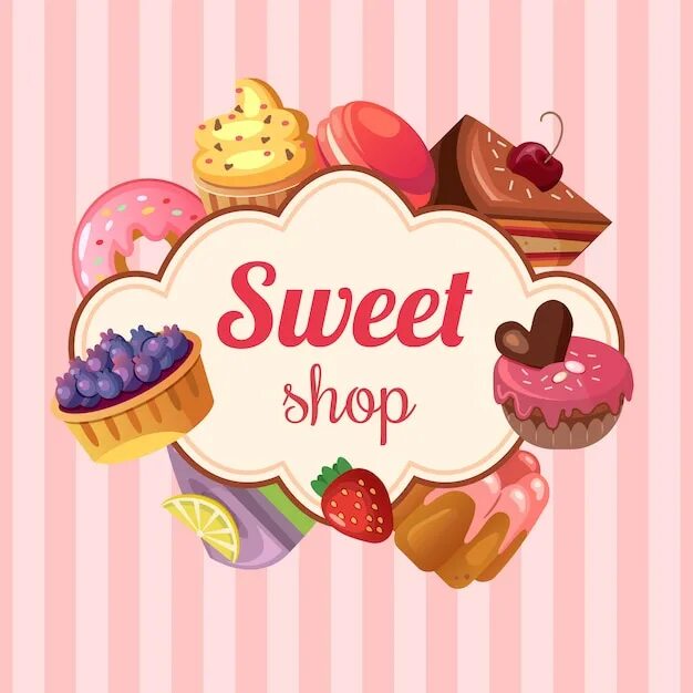 Sweet shop. Логотип магазина сладостей. Sweet shop вывеска. Sweet shop картинка для детей. Логотип детский для магазина сладостей.