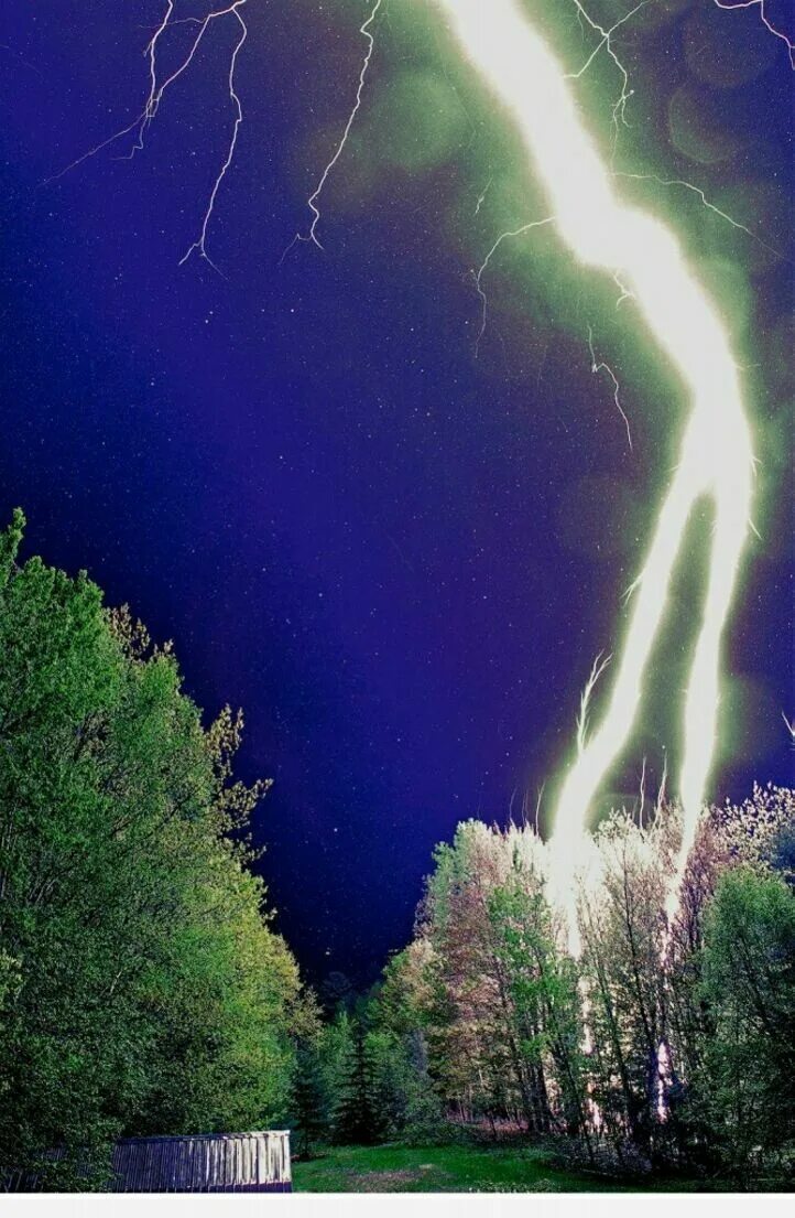 Молнию в реальной жизни