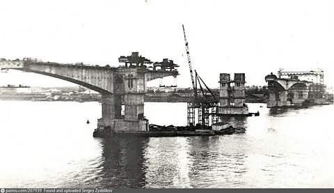 Октябрьский мост история