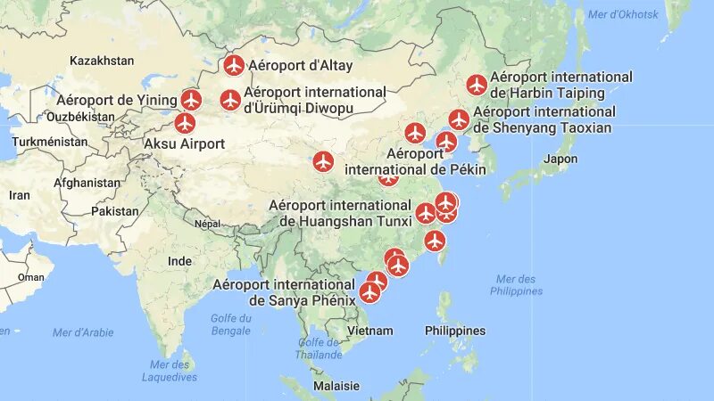 Города порты азии. Аэропорты Китая на карте. Международные аэропорты Китая на карте. Крупнейшие аэропорты Китая на карте.