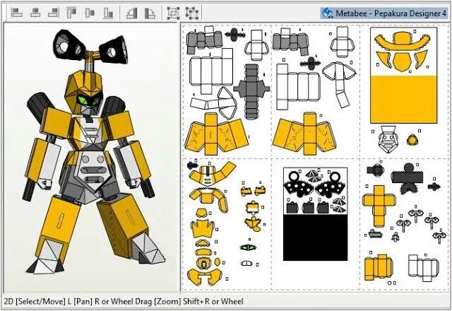 Make a RobotÃ ¢ â?¬ Â ¦ Paper Robot Paper robot, Paper toys, Make your own robot