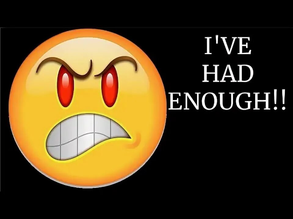 I ve had enough. Злой Смайл. Смайл вампир. Злобный смайлик. Злой смайлик с языком.