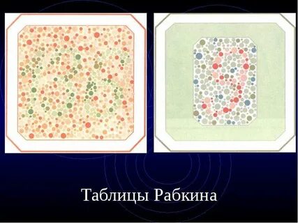Таблица рабкина