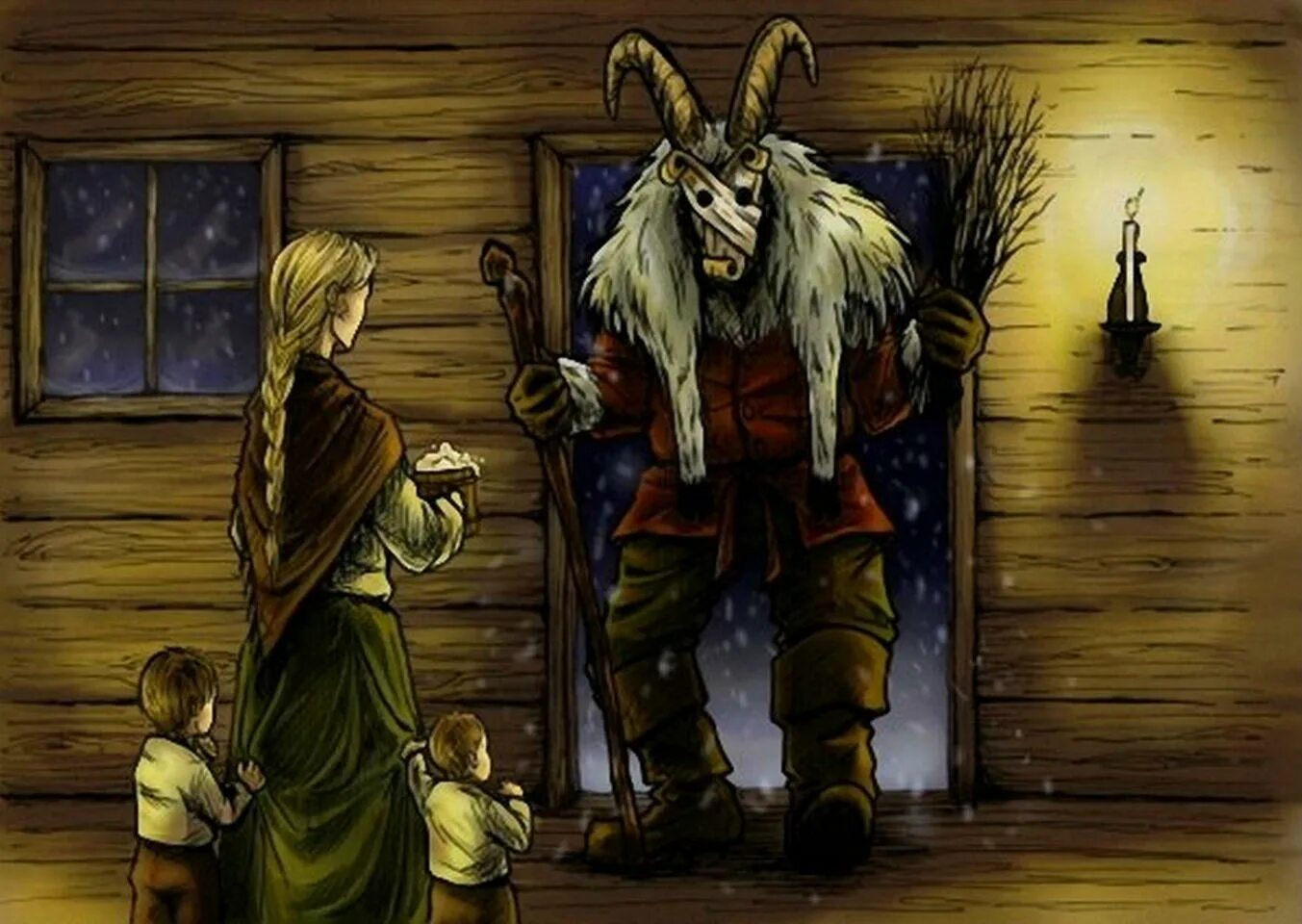 Андрей шишкин леший. Дзалба владислав картины славянские боги. Старый дух. Старая злая бабка аристократ. Карачун (корочун).