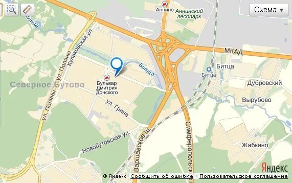 Бульвар дмитрия донского доехать