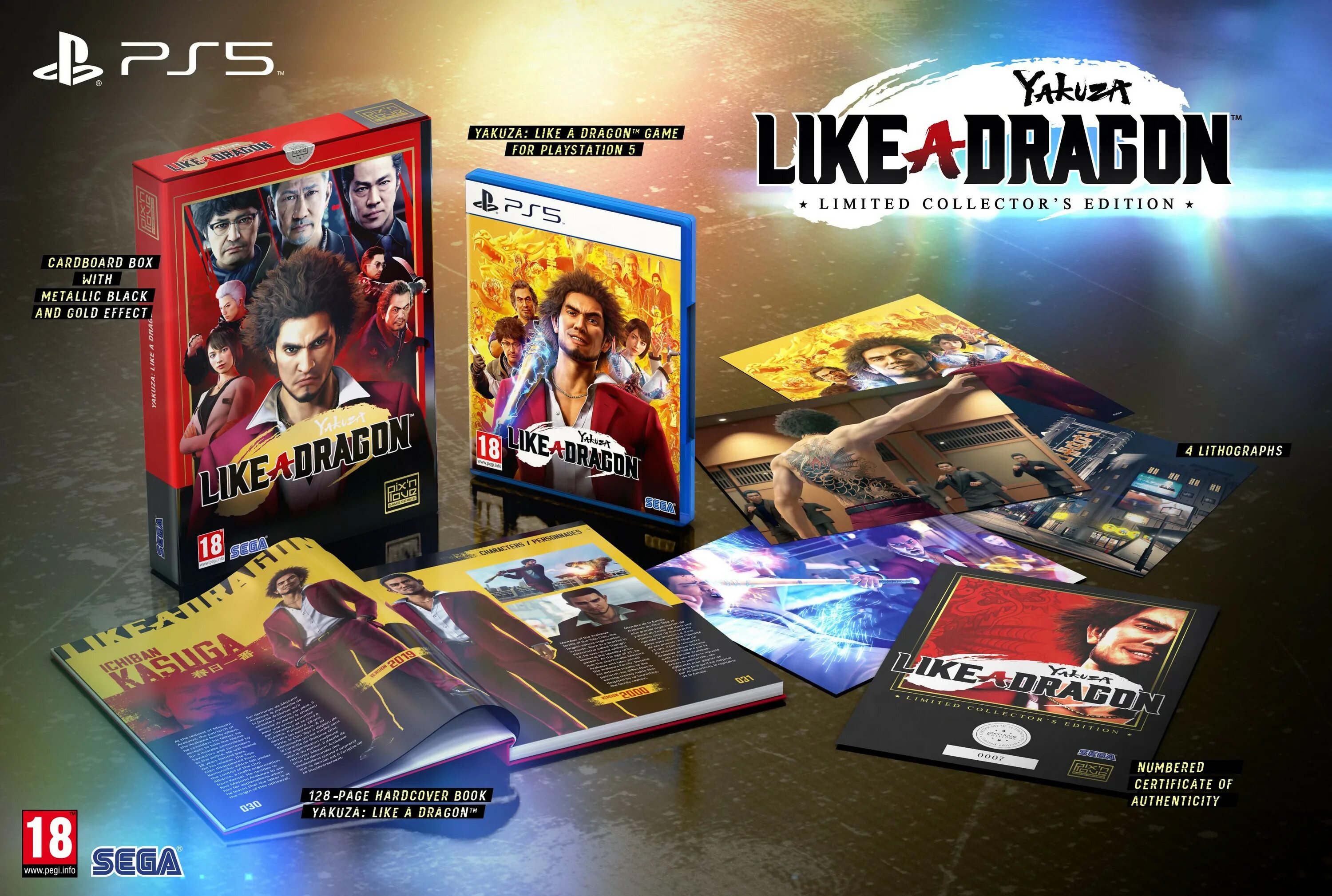 Yakuza like a dragon языки. Yakuza: like a Dragon (ps5). Yakuza 7 Collectors Edition. Yakuza like a Dragon ps4. Ps5 Limited Edition.