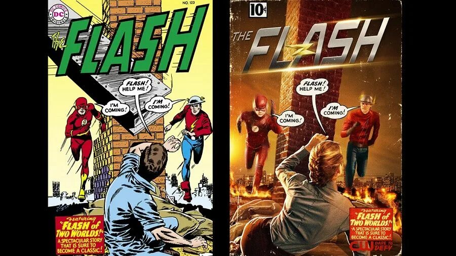 There be a flash