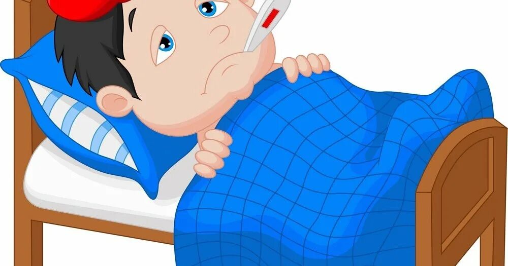 Ill картинка для детей. He ill. ребенок болеет мультяшный. мультяшка болеет. заболел клипарт.