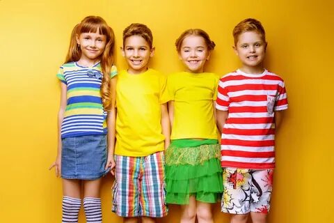 All children together
