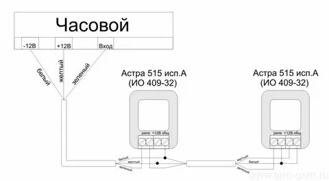 Датчик объема схема