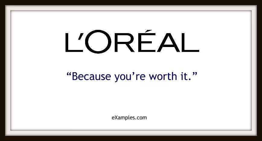 Because you re