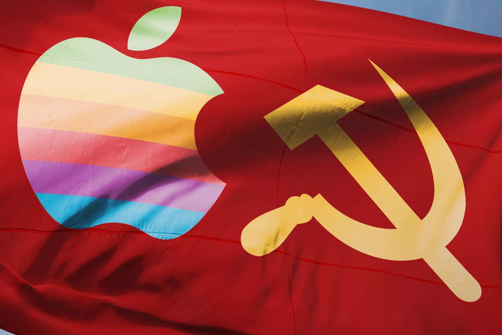 Ссср 2. Эпл СССР. СССР 2.0. Флаг Apple. Apple USSR.