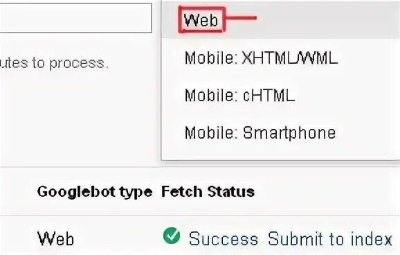 Fetch status. Fetch status