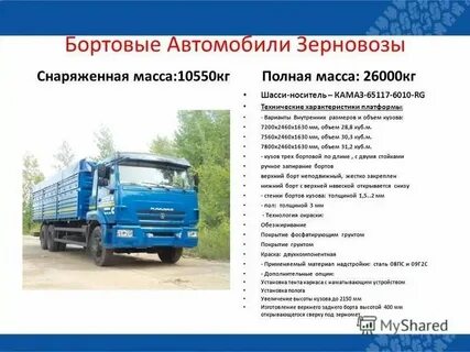 Характеристика кузова