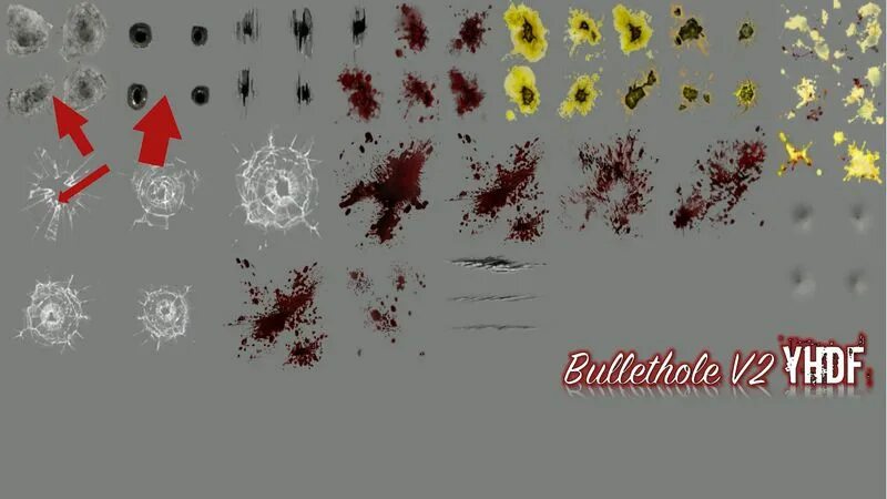 Hole mod. Bullet hole gta sa.