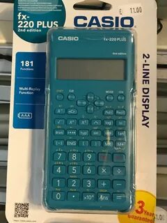 Fx 220 plus калькулятор