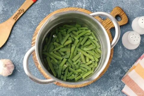 Сколько варить стручковую замороженную