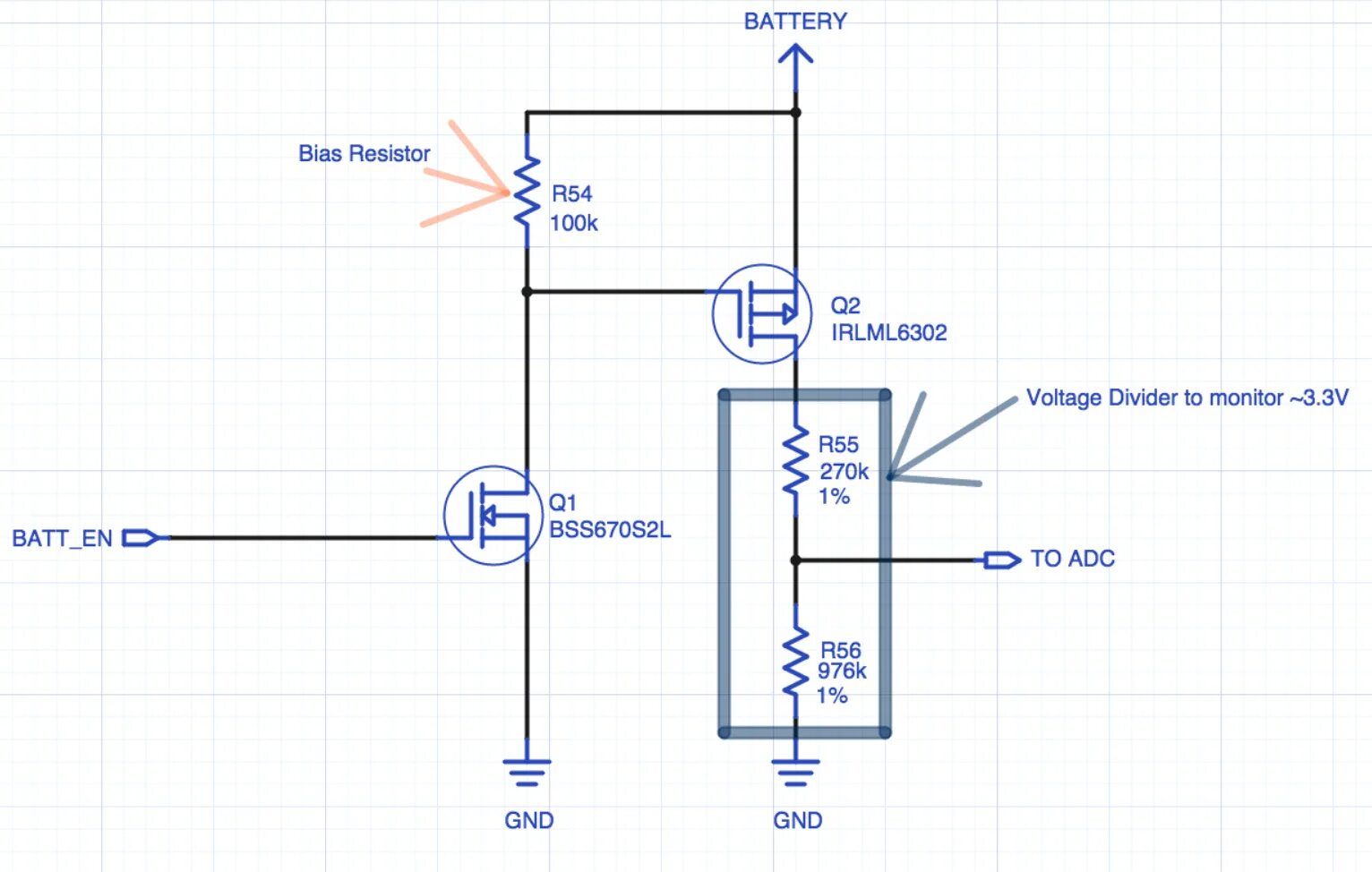 Battery voltage. Реле времени на MOSFET. Монитор питания мосфет. Voltage Monitor circuit. Ключевой смеситель на MOSFET.