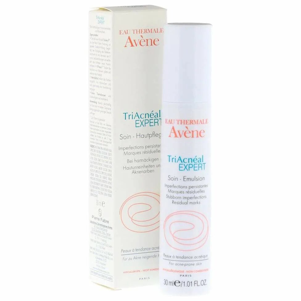 Avene expert. Авен триакнеаль эксперт. авен триакнеаль эксперт эмульсия. регул/разгл, 30мл. эмульсия avene triacneal expert. крем avene triacneal expert.
