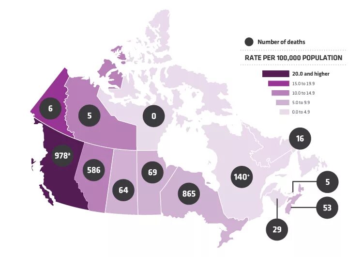 Death related. Population of canada. side effects american opioid crisis. overdose-related deaths. number of death of drugs.