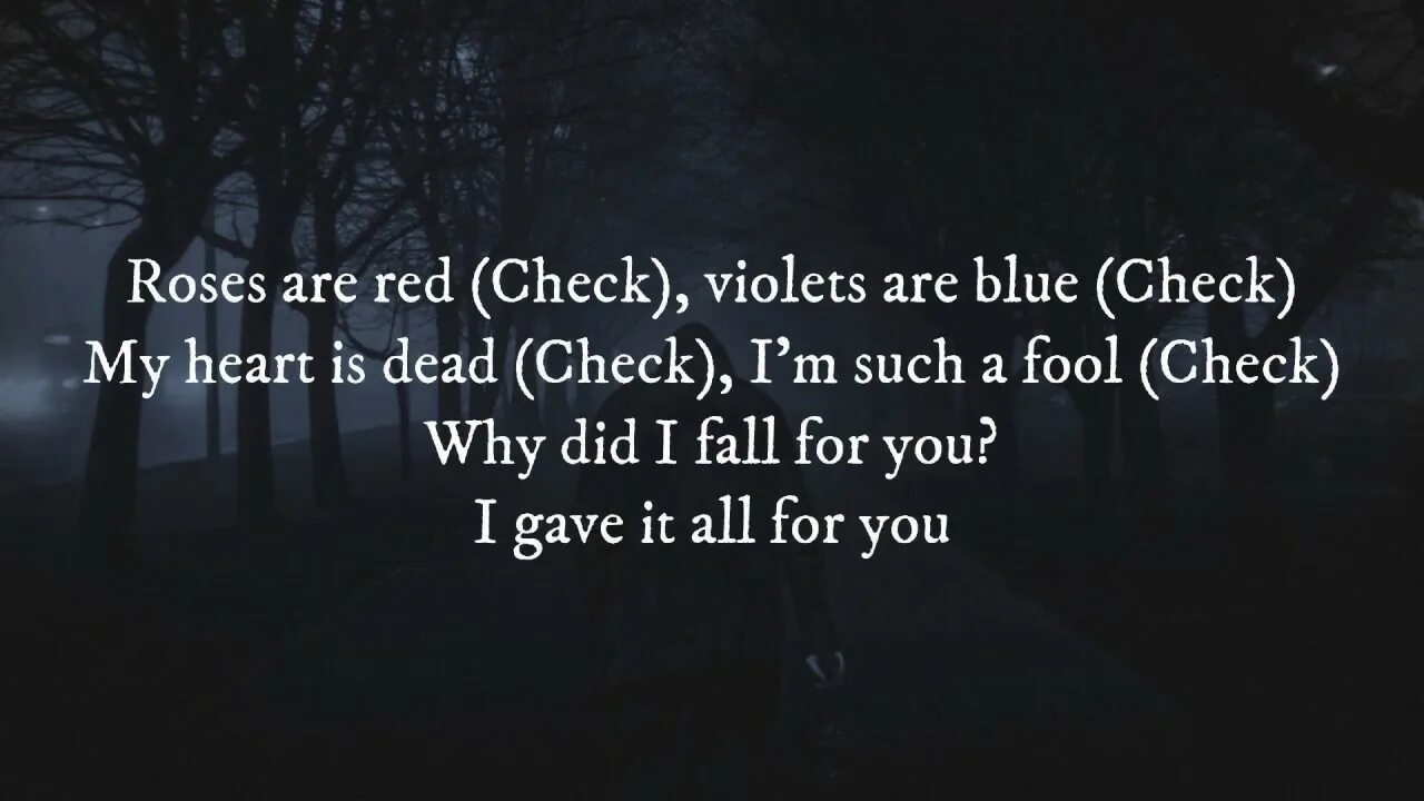 Roses are red game. Roses are red violets are blue my heart is dead. roses benny blanco, juice wrld feat. brendon urie. roses are red, violets are blue (check).