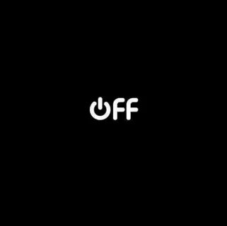 Надпись off on