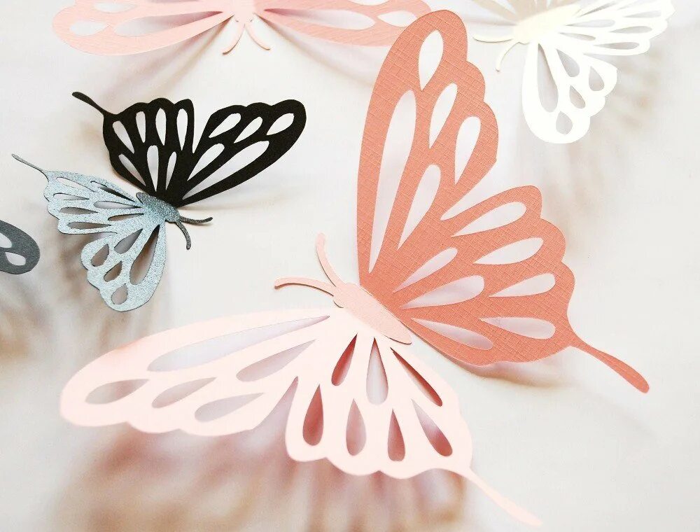 Бабочка из бумаги. Объемные бабочки из бумаги. Бабочки из бумаги на стену. Объемная бабочка из цветной бумаги. Объемная бабочка из бумаги своими руками